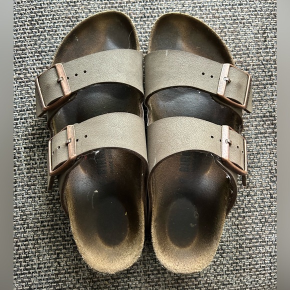 Brown Leather Birkenstocks - Picture 3 of 5